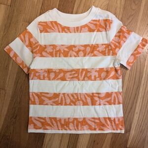 NWOT Hanna Andersson Short Sleeve Tee in Vibrant Orange
